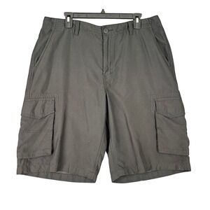 Hawk Mens 36 Cargo Shorts Tactical Utility Pocket Heavy Duty Skater Grunge